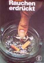 Rauchen-erdrückt